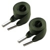 2Pcs Army Green Flat Drawstring Cord Replacement 2cmx1.4m Polyester Drawstring