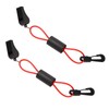 BOXOB 2pcs Boat Whistle with Lanyard, Loud Safety Emergency Whistle