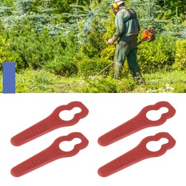 Create idea 50pcs Plastic Blades Replacement Compatible with Challenge MEH29 (900w) MEH929 Lawn Mower Cutting Cutters Cordless Grass Strimmer Trimmer