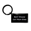 Unique Smoke Cat Gift, Best Smoke Cat Mom Ever Quote,