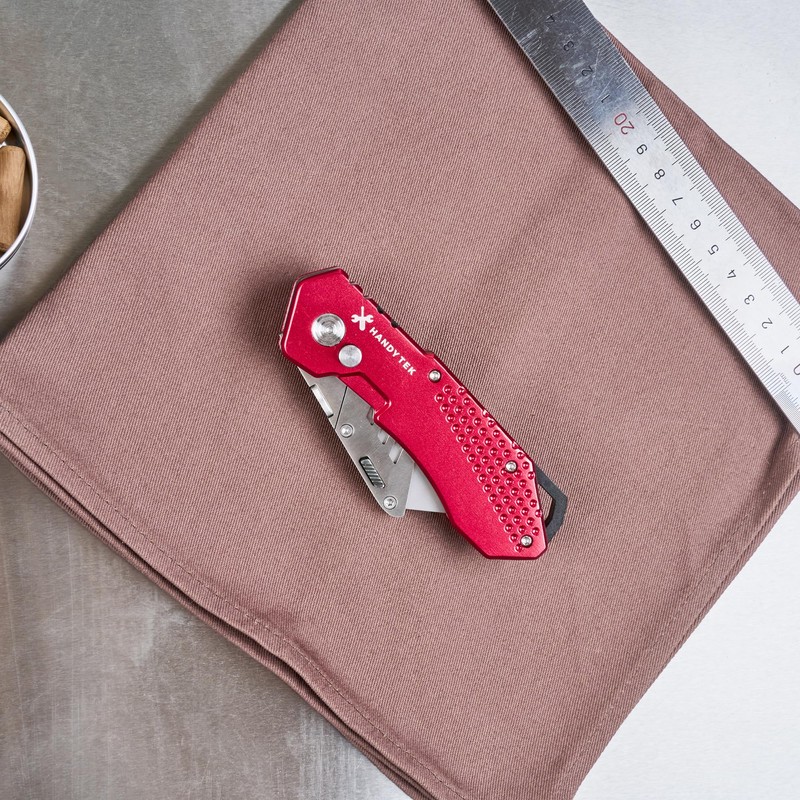 Handy Tek Quick Change Blade Razor Knife, 1 Folding Utility