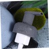 FOMIYES Ceramic Emulsion Bottle Empty Cone Style Storage Holder for