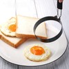 Pack of 2 fried egg moulds, pancake moulds, fried egg