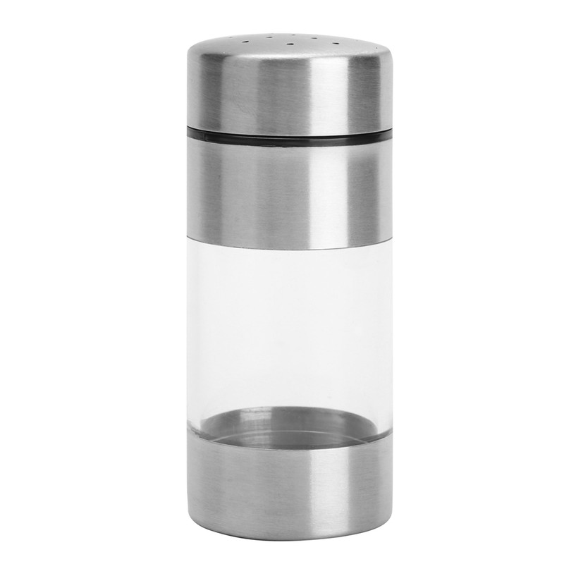 Stainless Steel Seasoning Jar Salt Pepper Spice Seasoning Pot Bottle