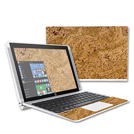 MightySkins Skin Compatible with HP Pavilion x2 10.1" (2015) Laptop Case wrap Cover Sticker Skins Cork