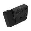 Black Projection Clock with Time Temperature LCD Screen USB Charging