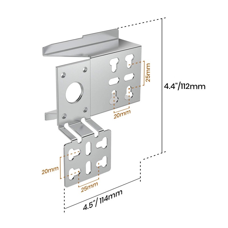 onlyfire Universal BBQ Grill Rotisserie Kit with 110V Electric Motor
