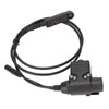 HD01 Motorcycle Unilateral Headset +U94 PTT Noise Cancellation Comfortable Military