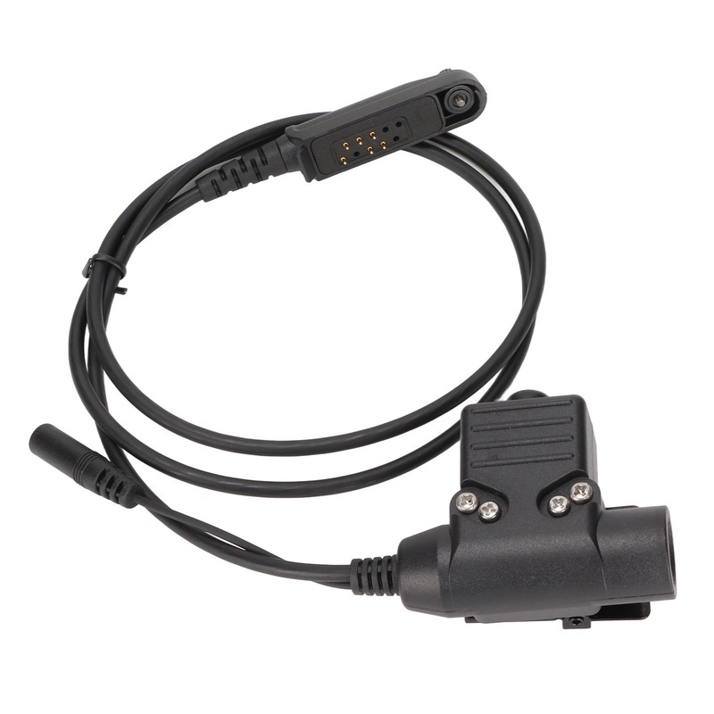 HD01 Motorcycle Unilateral Headset +U94 PTT Noise Cancellation Comfortable Military