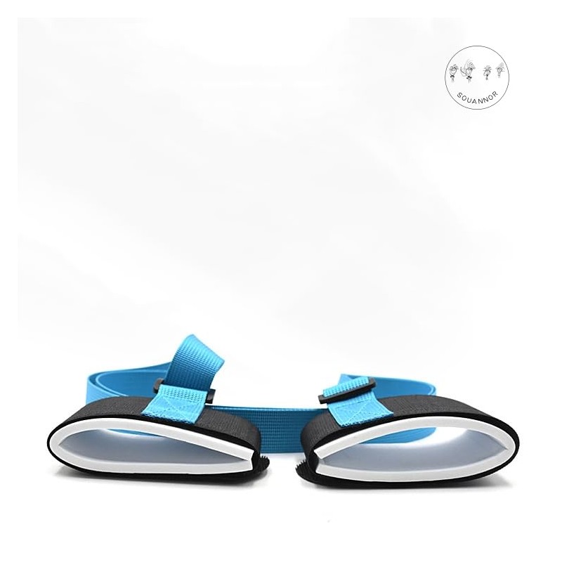 SOUANNOR Adjustable Ski Strap Multi Function Pink and Blue Available