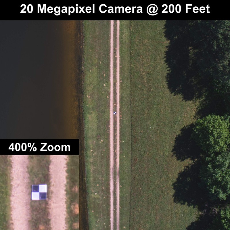 Sky High Bull's-Eye UAV Ground Control Points (GCPs)/Aerial Targets for
