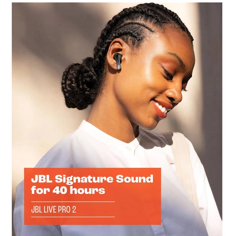 JBL Live Pro 2 True Wireless Noise Canceling Earbuds 40hr