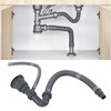 Kitchen Sink Strainer Drain Hose Single Sink Drain Set Kitchen