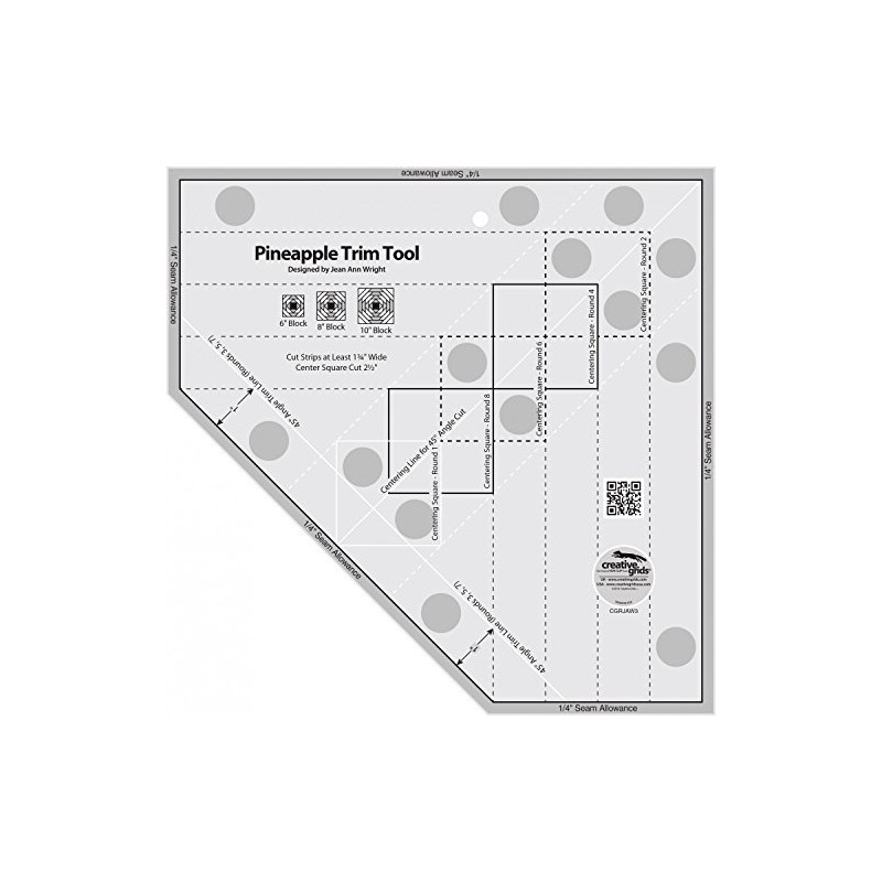 Creative Grids 2 Pack - Pineapple Trim Tool (CGRJAW3) and