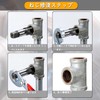 KIMLONTON NPT Pipe Tap, 5-Piece Set, 1/8", 1/4", 3/8", 1/2",