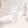 Acrylic Cotton Rounds Holder with Lid for Vanity, Facial Makeup