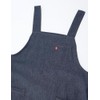 Edwin Apron with Two Stage Adjustable Back Button, Denim H-Shape,