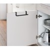WENKO Telescopic door towel rack, extendable towel holder for kitchen