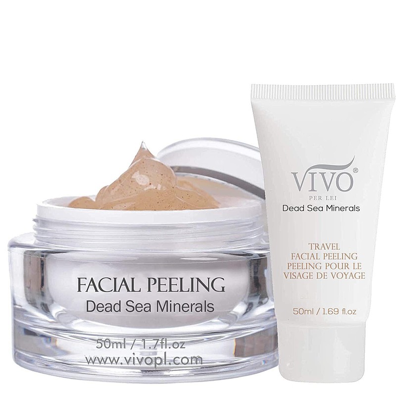 Anti Aging Serum with Exfoliating Peeling gel - Scrub with