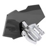Motorcycle Windshield Acrylic Heightened Adjustable Clip On Wind Deflector Windscreen
