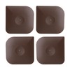 Rumyve 4pcs Pan Scraper Tool,High Heat Resistant Food Non-Scratch Kitchen
