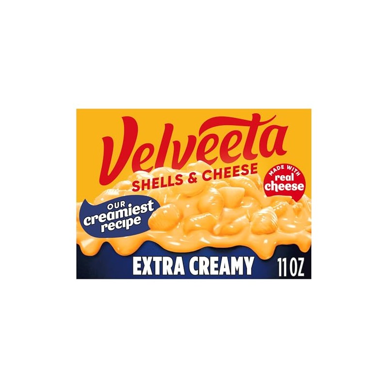 Velveeta Extra Creamy Shells & Cheese, 11 oz Box