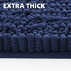 OLANLY Luxury Chenille Bath Mat, Extra Soft Thick Absorbent Shaggy