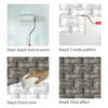Nichiyo 8'' Patterned Paint Roller for Wall Decoration Classic Brick