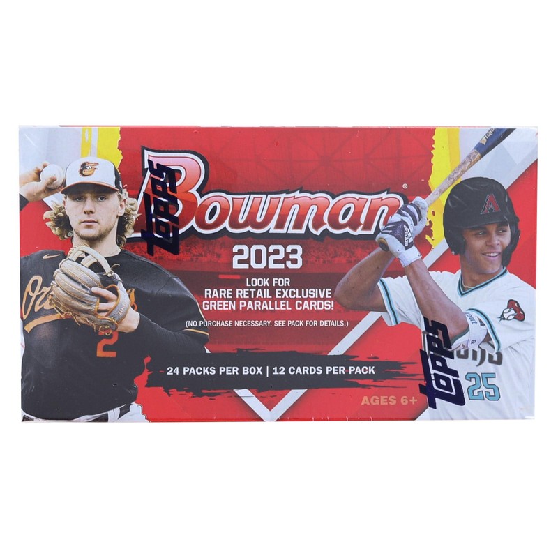 2023 Bowman Baseball Retail Display Box - 24 Packs Per