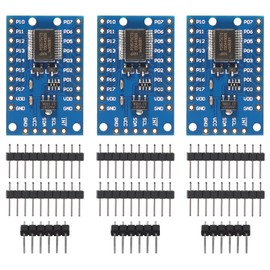 ACEIRMC PCF8575 IOエキスパンダーボードモジュール I2Cから16IO IIC I2C I/O 拡張シールドモジュール 16ビットSMBus I/Oポート Arduino UNO R3用 3個