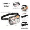 Hiflyer Clear Fanny Pack Stadium Approved, Crossbody Belt Bag for