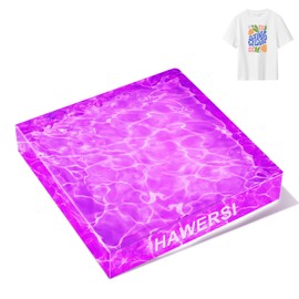 HAWERSI DTF Cooling Block with Wavy Pattern,Cooling Fast & Distribute Heat Evenly,Accelerated Cooling of HTV and Vinyl,Natural Cooling Material for Sublimation Paper,Iron on Vinyl,DTF Films