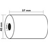 Exacompta Therm Roll 55g 1ply 57x40x12 - Pack of 10