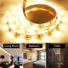 FUPT USB LED Light Strip Warm White, 2M Ultra-Bright Flexible