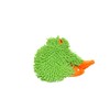 MIGHTY- Microfiber Frog– Squeaker -Made with Stuffing. Strong & Tough.