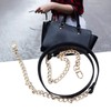 Leather Purse Handle Chain DIY Handcraft Purse Straps Replacement 47.2in