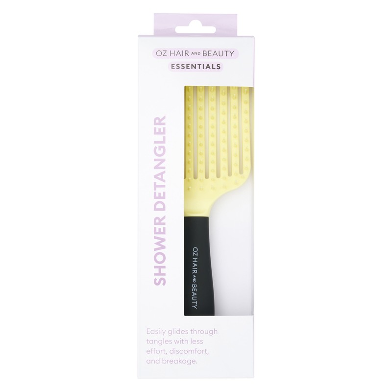 Oz Essentials Shower Detangler - Yellow