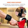 Ergodyne Ergodyne ProFlex 415 Neoprene Wrist Wrap Support, Ambidextrous
