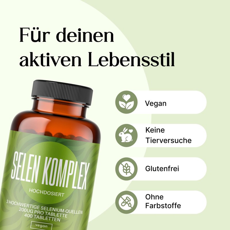 Selenium High Dose Triple Complex - 400 Tablets - 200