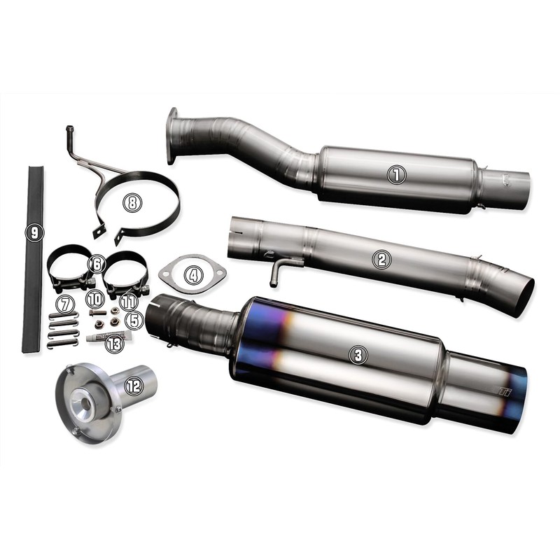 Tomei Ti Muffler Kit Repair Part for 350Z TB6090-NS04A -