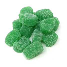 YANKEETRADERS, Spearmint Jelly Leaves, 3 lb Bulk Size