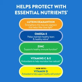 Vitaminas Naturistas Ojos Ocuvite Adult 50 Plus 90count