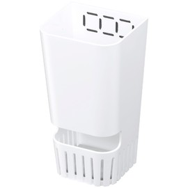 Anesty Diatomaceous Earth Umbrella Stand, Approx. Width 3.7 x Depth 3.5 x Height 7.1 inches (9.4 x 8.9 x 18 cm), White Magnetic Folding Umbrella, For 1 Piece, Water Absorbent, Clean, Easy Care, Entryway, Office, Apartment, Karari Magnetic, Folding Umbrel