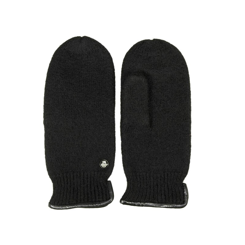 Roeckl Women's Walking Mittens, black, 7,5