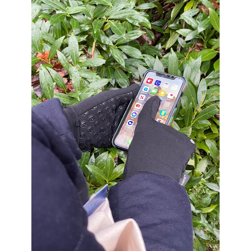 eQUEST Winter Elite Polartec - Winter Fleece Touchscreen Riding Gloves