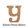 Marukai Corporation Interior Object Alphabet Letter Wooden y