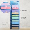 WAYTEX 800 Sticky Notes Reusable Laminated Bookmarks, 10 Colours, 4