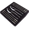 ENET 8Pcs Stainless Steel Dining Seafood Crab Nutcracker Forks Pliers