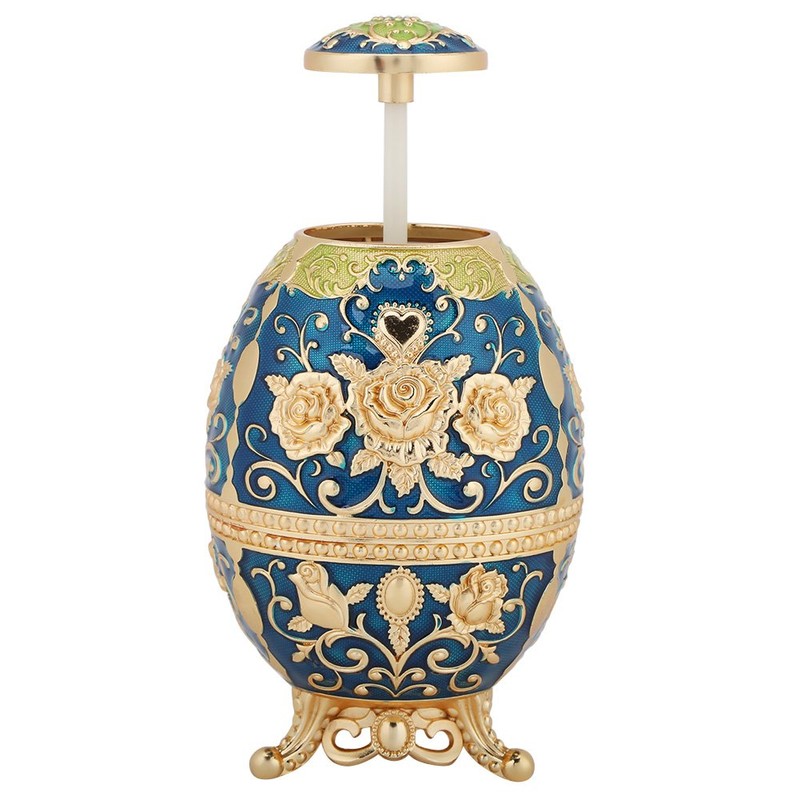 Pop up Toothpick Dispenser, Retro Hand Push Automatic Toothpick Holder