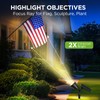 InnoGear Solar Spot Lights, Outdoor Solar Lights Solar Spotlights Flag